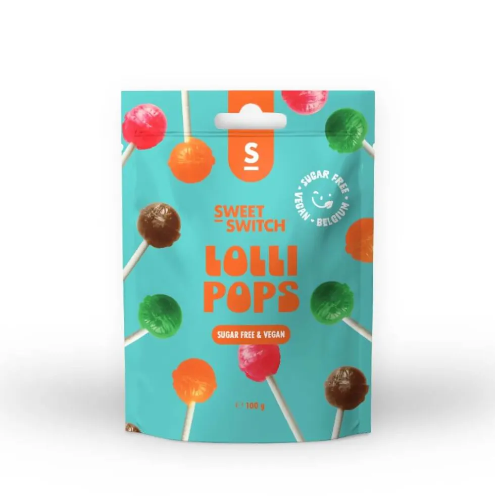 Sucettes sans sucre Lollipops Sweet-Switch 100g