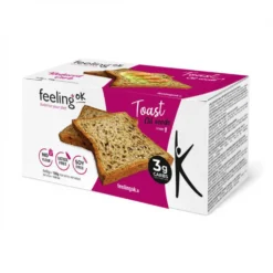 Toast protéinés aux graines START FeelingOk boîte de 160g